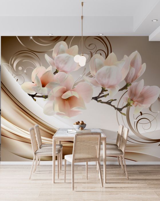Carta da parati Magnolia