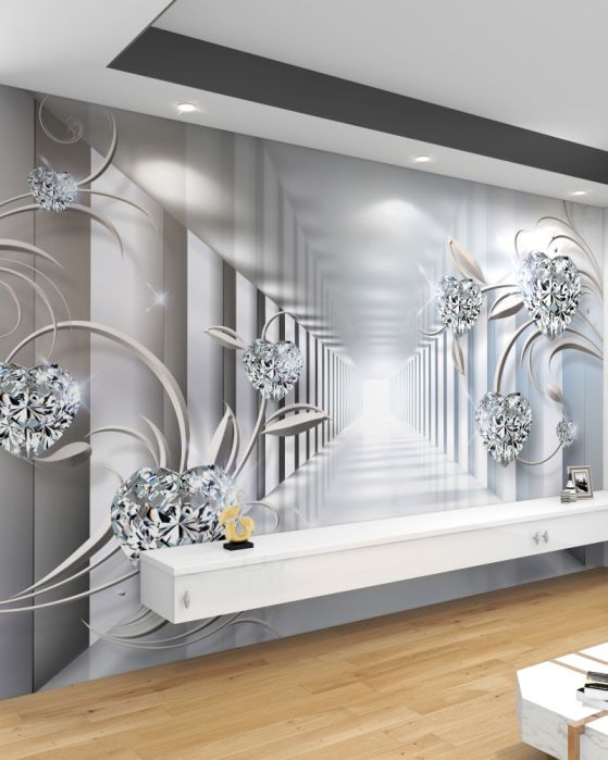 Carta da parati Tunnel 3D