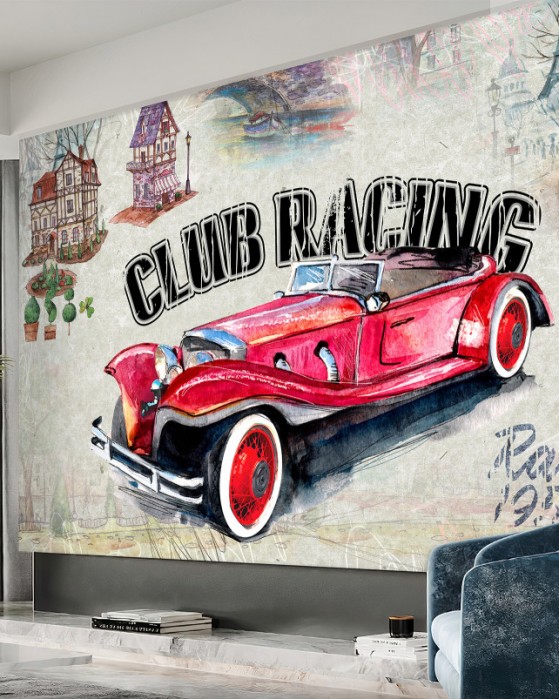 Carta da parati Automobili