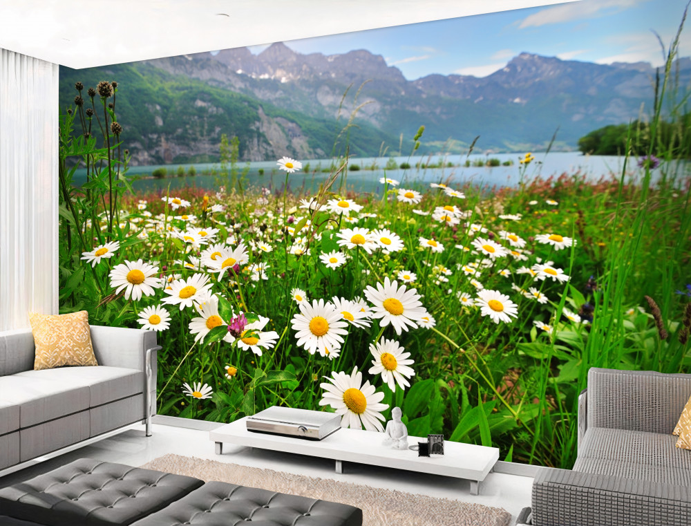 margherite di Carta da parati