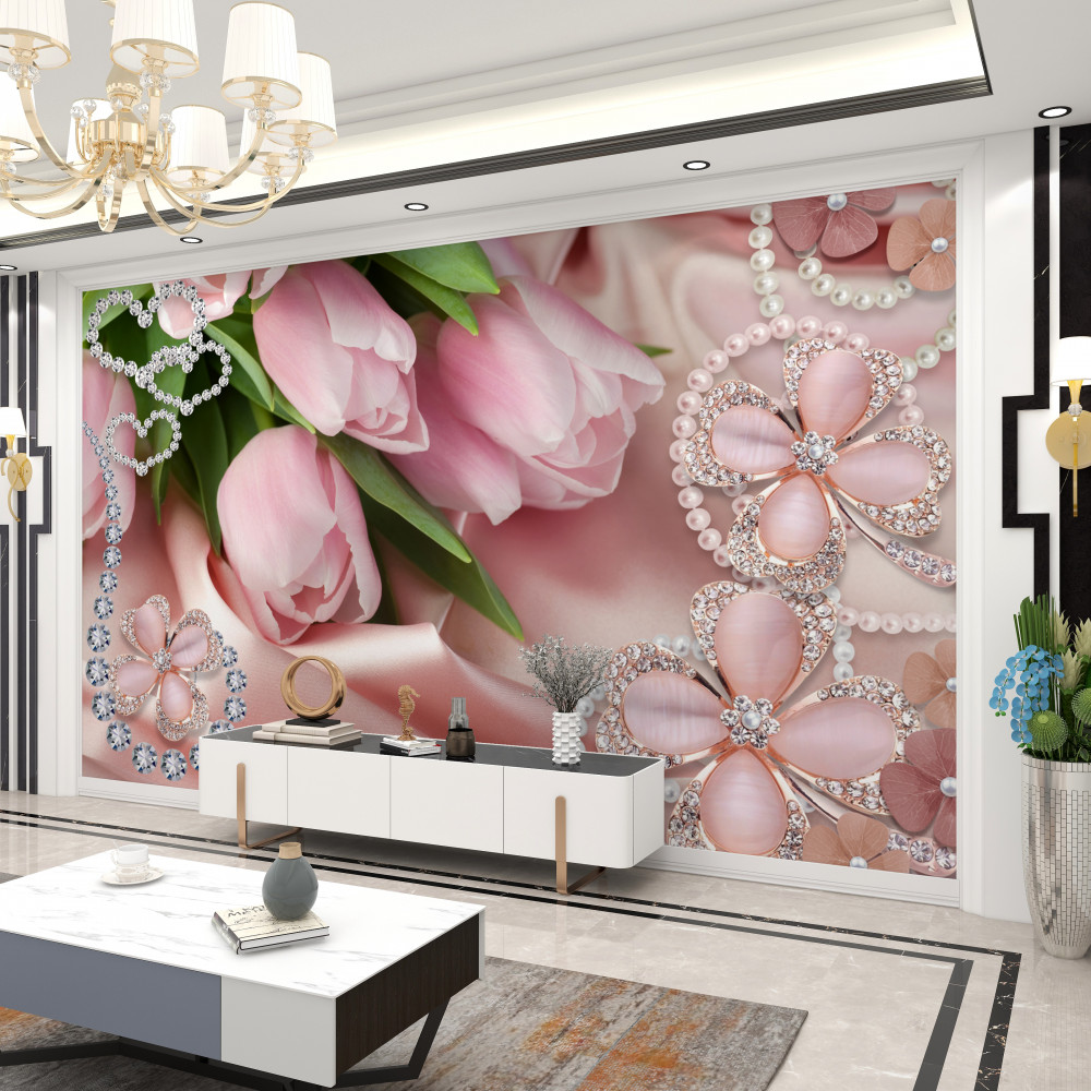 Carta da parati Tulipani