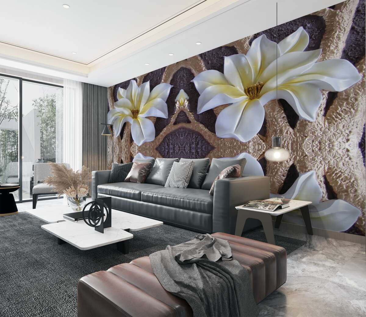 Carta da parati Gigli