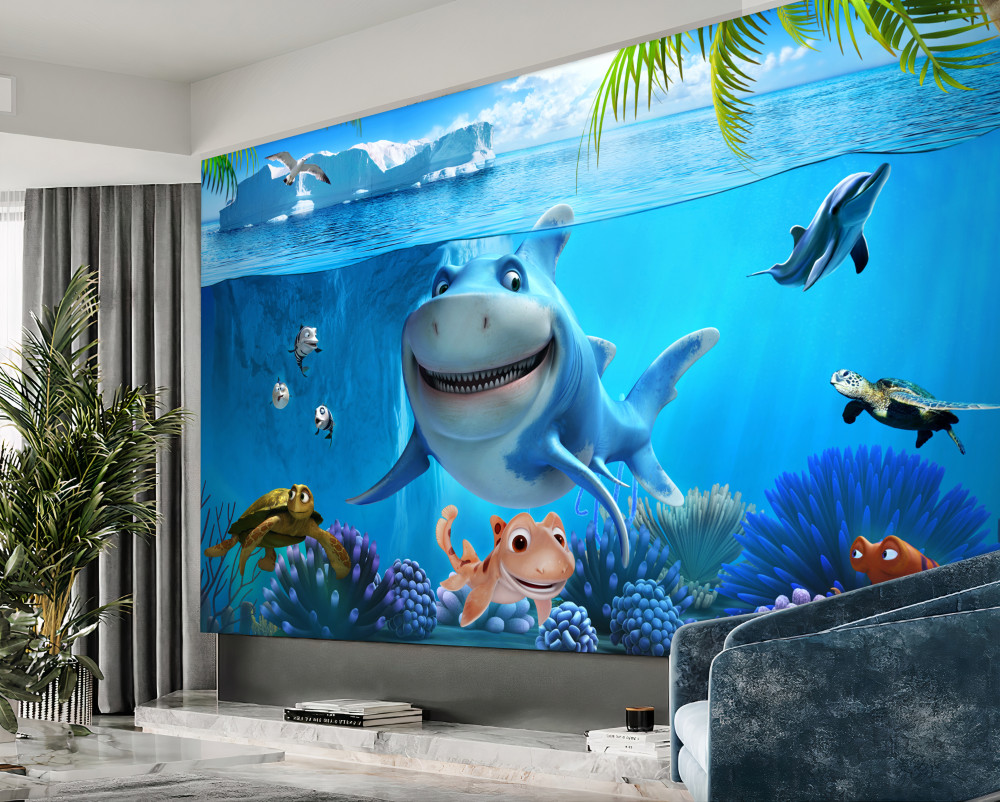 Carta da parati Mondo sottomarino