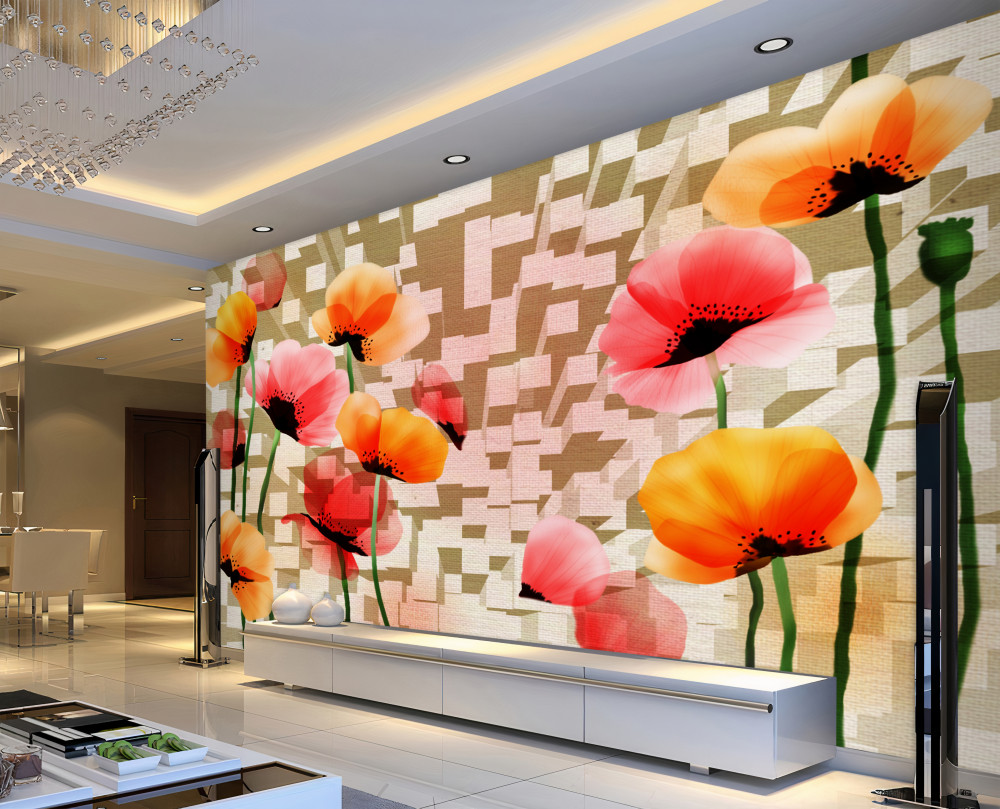 Carta da parati Papaveri