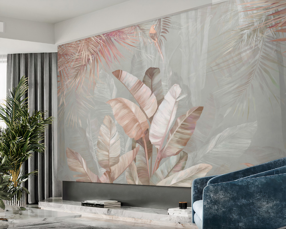 Carta da parati Foglie